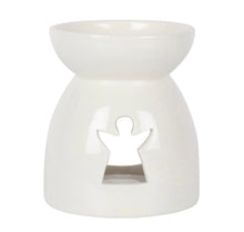 Load image into Gallery viewer, WHITE ANGEL SILHOUETTE CUT OUT BURNER - scentaholic.uk
