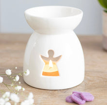 Load image into Gallery viewer, WHITE ANGEL SILHOUETTE CUT OUT BURNER - scentaholic.uk
