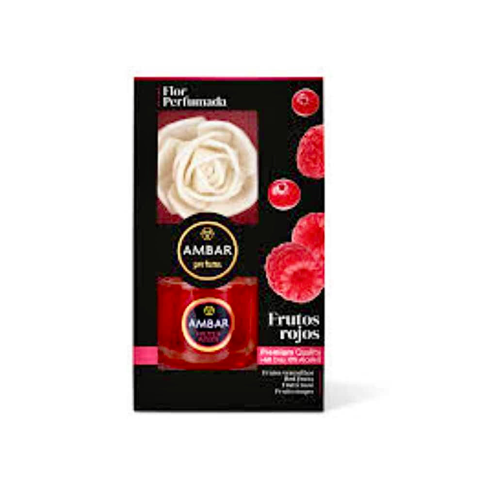 Ambar Deluxe Flower Diffuser - Red Fruits