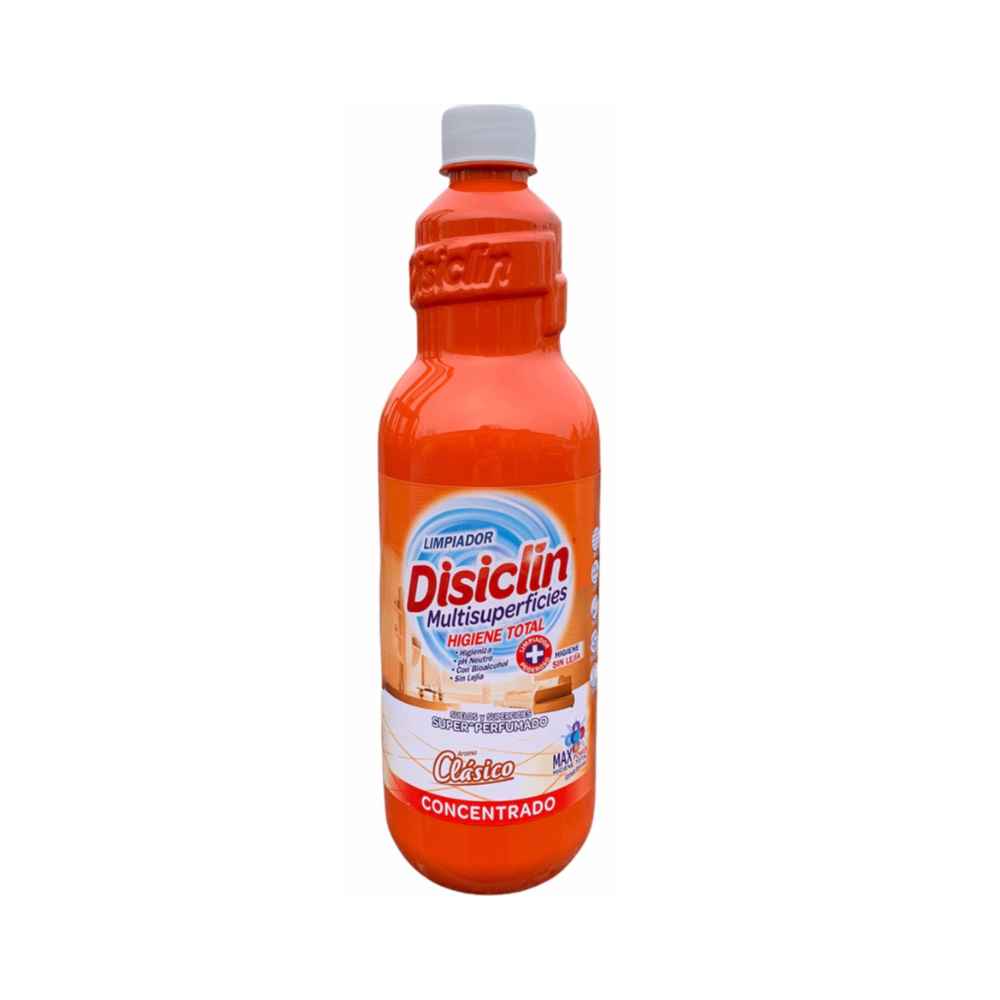 Disiclin Concentrated Floor & Multisurface Cleaner 1 Litre - Classic Orange