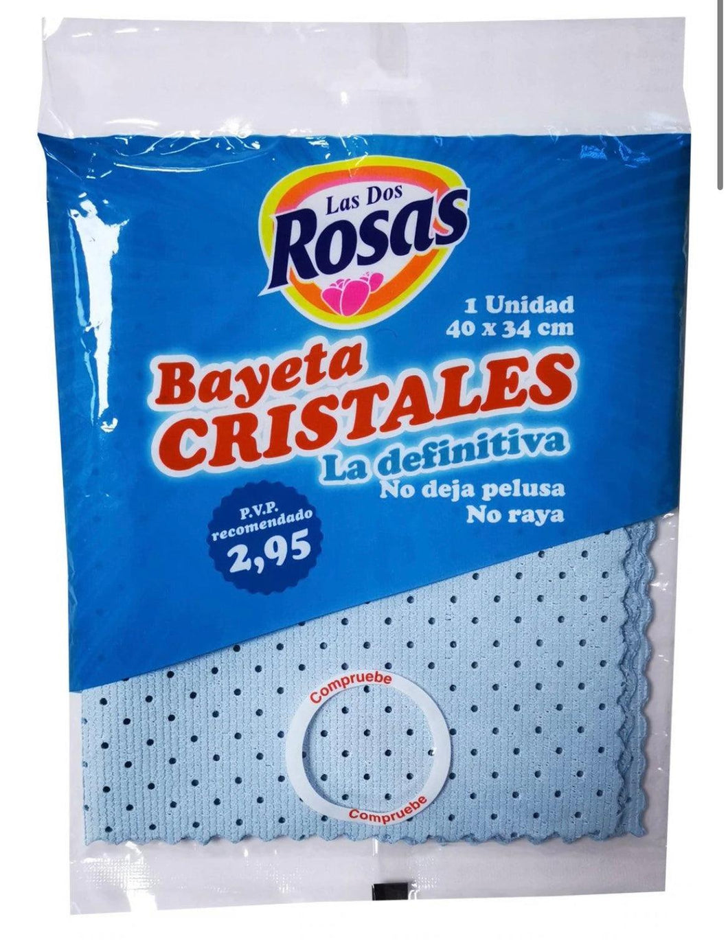 Las Dos Rosas Glass Cleaning Cloth - scentaholic.uk